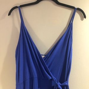 Royal blue jumpsuit
